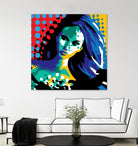 Secret by Ray Lengelé on GIANT ART - red animé face