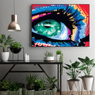 Iced Eye by Ray Lengelé on GIANT ART - red figurative eye