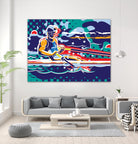 Avirow by Ray Lengelé on GIANT ART - red figurative artistes du québec