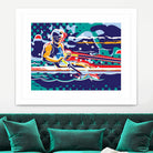 Avirow by Ray Lengelé on GIANT ART - red figurative artistes du québec