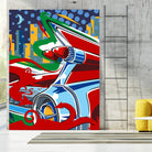 Cady Yak by Ray Lengelé on GIANT ART - red animé automobile