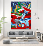 Cady Yak by Ray Lengelé on GIANT ART - red animé automobile