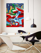 Cady Yak by Ray Lengelé on GIANT ART - red animé artistes du québec