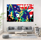 Mona Lusa by Ray Lengelé on GIANT ART - red street art usa