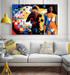 M.Gorsky by Ray Lengelé on GIANT ART - red figurative astronaut