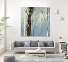 Contemporary Forest 2 by Kathleen Cloutier on GIANT ART - blue botanical arbres