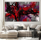 Ando by Doris Savard on GIANT ART - red digital