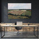 Terres cultivées by Jacques Clément on GIANT ART - beige landscape