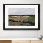 Terres cultivées by Jacques Clément on GIANT ART - beige landscape artistes du québec