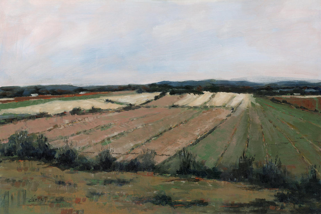 Terres cultivées de Jacques Clément sur GIANT ART - paysage beige