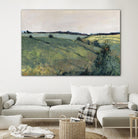 Paysage contemporain-2 by Jacques Clément on GIANT ART - green landscape