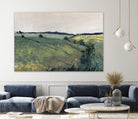 Paysage contemporain-2 by Jacques Clément on GIANT ART - green landscape