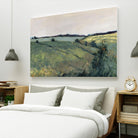 Paysage contemporain-2 by Jacques Clément on GIANT ART - green landscape