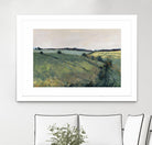 Paysage contemporain-2 by Jacques Clément on GIANT ART - green landscape artistes du québec