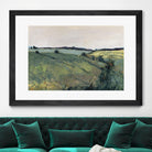 Paysage contemporain-2 by Jacques Clément on GIANT ART - green landscape artistes du québec