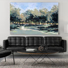 Road in the wood by Jacques Clément on GIANT ART - green landscape forest