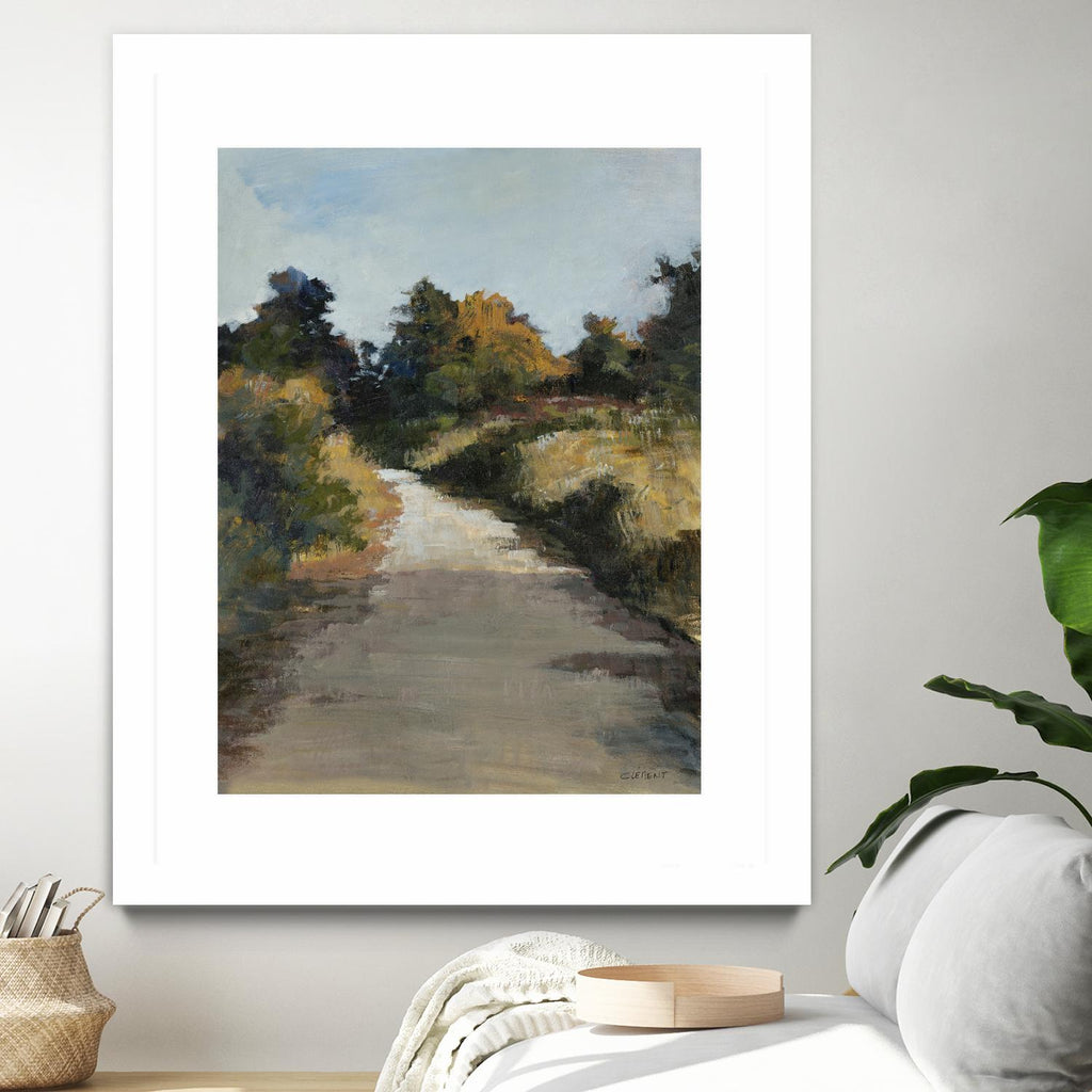 Secret Path by Jacques Clement on GIANT ART - beige landscape route
