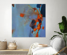 Pas De Mot by Huguette Lagacé on GIANT ART - orange abstract