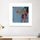 Pas De Mot by Huguette Lagacé on GIANT ART - orange abstract