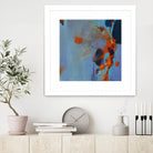 Pas De Mot by Huguette Lagacé on GIANT ART - orange abstract