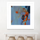 Pas De Mot by Huguette Lagacé on GIANT ART - orange abstract