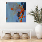 Pas De Mot by Huguette Lagacé on GIANT ART - orange abstract artistes du québec