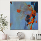 Pas De Mot by Huguette Lagacé on GIANT ART - orange abstract