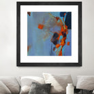 Pas De Mot by Huguette Lagacé on GIANT ART - orange abstract