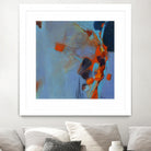 Pas De Mot by Huguette Lagacé on GIANT ART - orange abstract