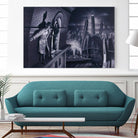 Série noire 3 by Alain Cardinal on GIANT ART - black black & white la nuit