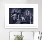 Série noire 3 by Alain Cardinal on GIANT ART - black black & white la nuit