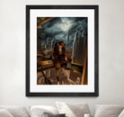 Dr. Orpheus by Alain Cardinal on GIANT ART - rust figurative poutre