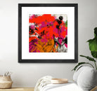 Joy by Doris Savard on GIANT ART - red digital fleurs contemporaines
