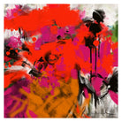 Joy by Doris Savard on GIANT ART - red digital fleurs contemporaines