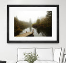 The River by Peter  Morneau on GIANT ART - green nature fall