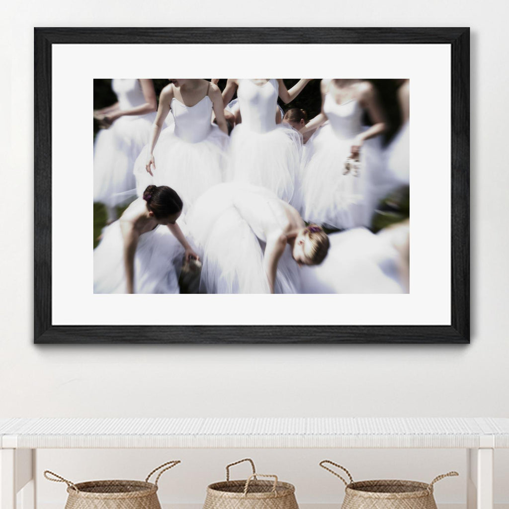 White Ballerina's by Peter Morneau on GIANT ART - white figurative artistes du québec