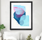 Along the shore 02 by Claire Desjardins on GIANT ART - pink abstract canadian