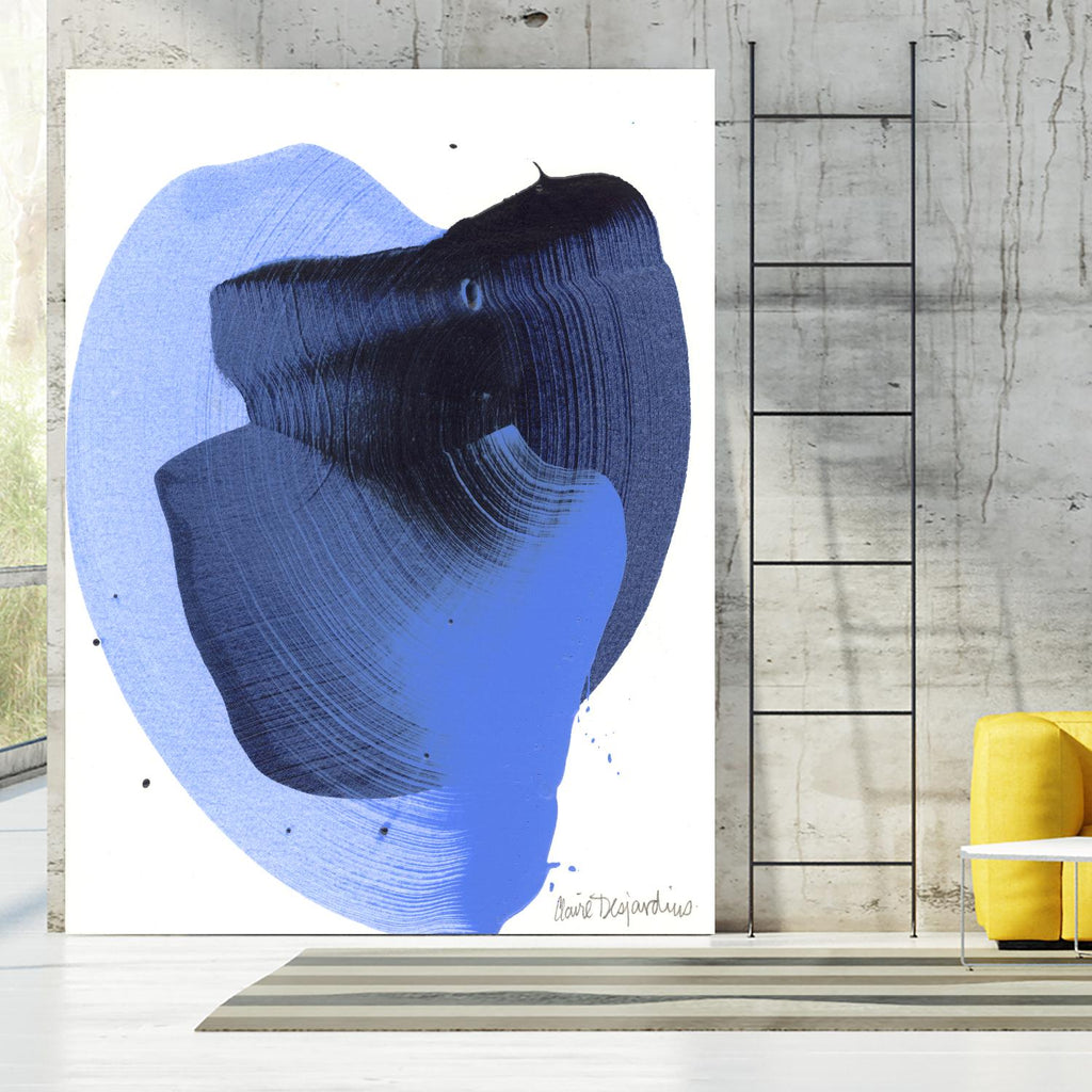 The space in between 43 by Claire Desjardins on GIANT ART - blue abstract