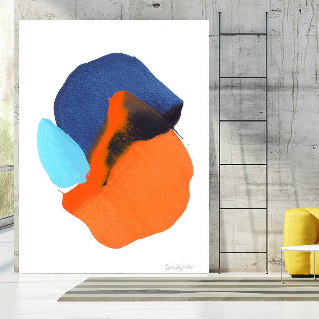 The space in between 63 by Claire Desjardins on GIANT ART - blue abstract
