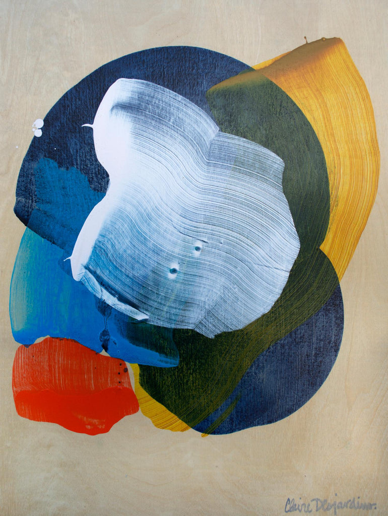 SoCal 01 by Claire Desjardins on GIANT ART - blue abstract