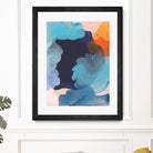 Thinking about it by Claire Desjardins on GIANT ART - orange abstract canadian