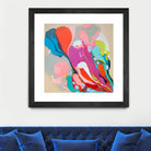 A mending Hand by Claire Desjardins on GIANT ART - orange abstract