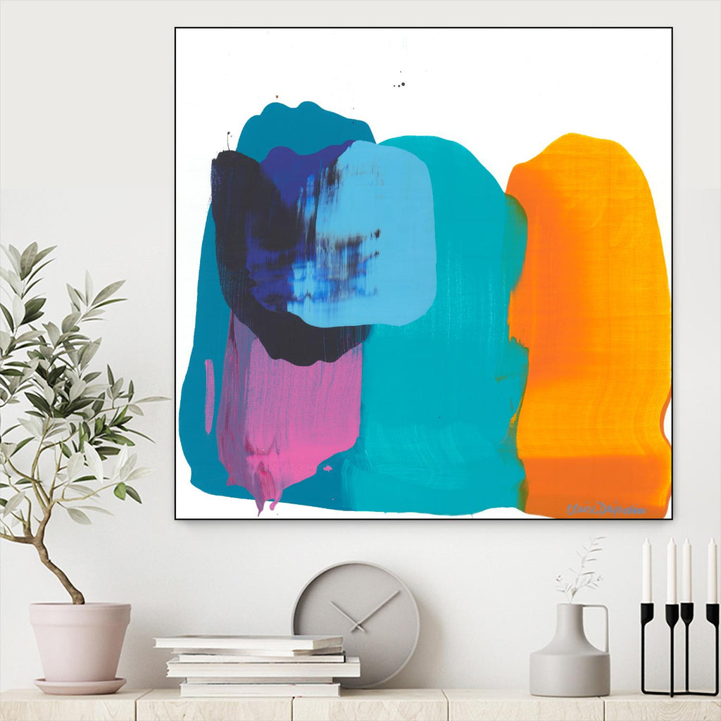 Love 06 by Claire Desjardins on GIANT ART - orange abstract