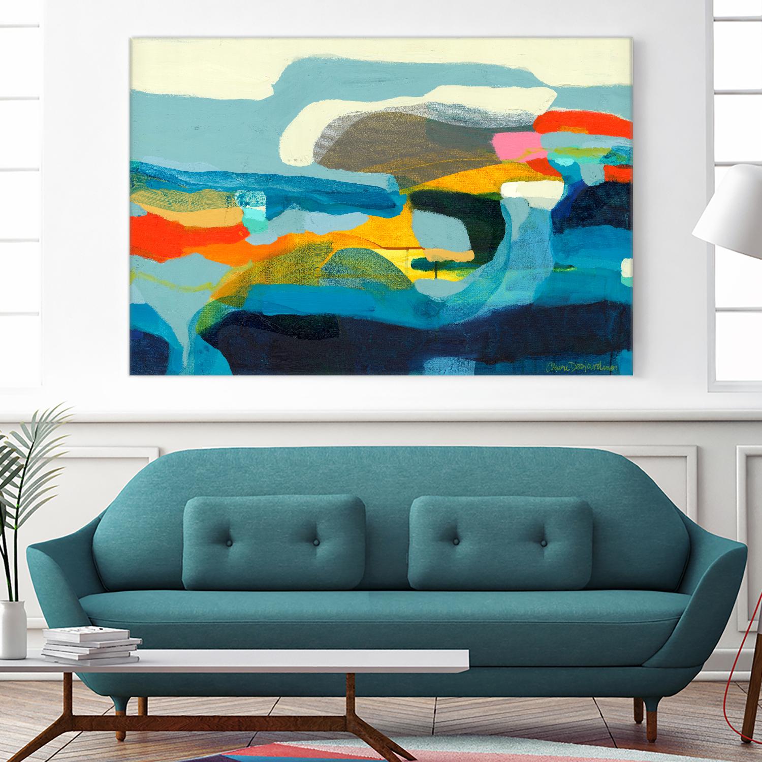 The Ebb and flow of seasons - Art Print by Claire Desjardins | GIANT ART