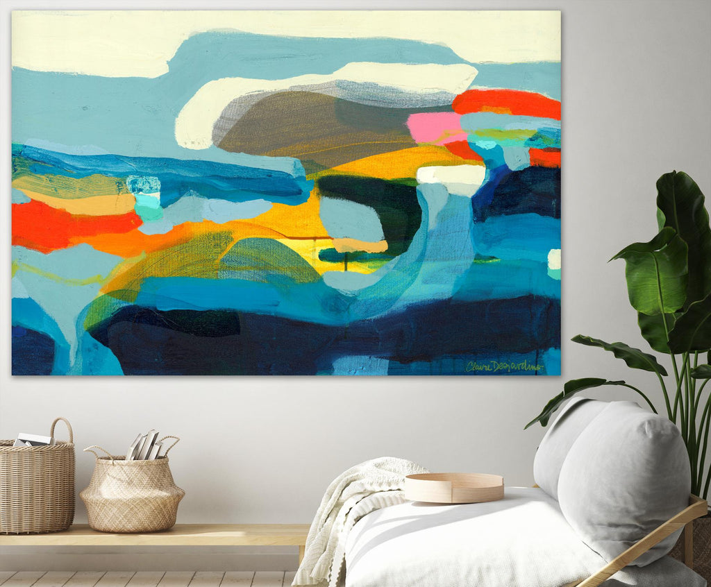 The Ebb and flow of seasons by Claire Desjardins on GIANT ART - yellow abstract