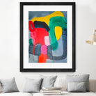 Wish It could be this Easy by Claire Desjardins on GIANT ART - pink abstract canadian