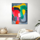 Wish It could be this Easy by Claire Desjardins on GIANT ART - green abstract