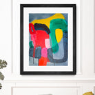 Wish It could be this Easy by Claire Desjardins on GIANT ART - pink abstract canadian