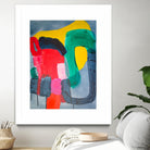 Wish It could be this Easy by Claire Desjardins on GIANT ART - pink abstract canadian