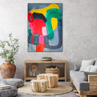 Wish It could be this Easy by Claire Desjardins on GIANT ART - green abstract